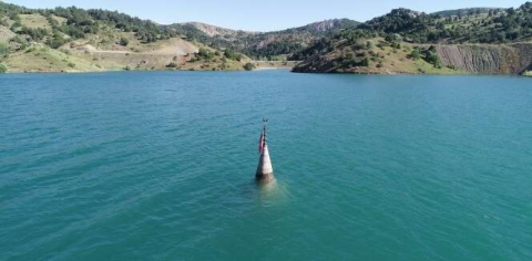 Barajın dolduğunu böyle öğreniyolar