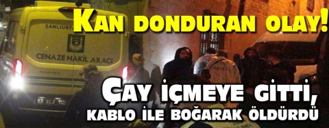 Kan donduran olay!