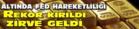 Altında FED hareketliliği!