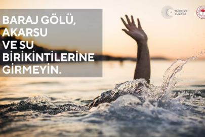 DSİ'den ''Ölüme yüzmeyin!'' açıklaması
